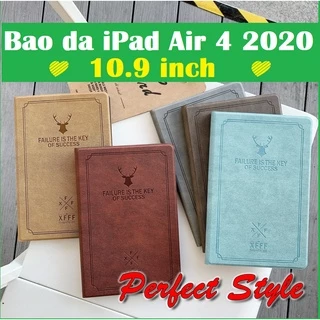 Bao da iPad Air 4 5 10.9 inch 2020 Air 6 in 2024 họa tiết Deer Da lộn