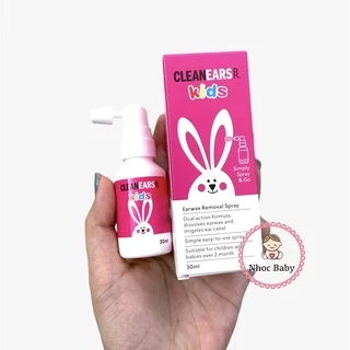 Chai xịt vệ sinh tai Clean Ears Kids 30ml Úc