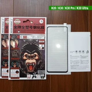 Kính cường lực Redmi K20 / K20 Pro / K30 / K30 Pro / Poco X3 / F2 Pro / K40 / Poco F3 / K50 / K60 hiệu KingKong cao cấp