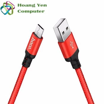 Cáp Sạc Nhanh MICRO USB Hoco X14 Cho Android Dây Dù 1M Chống Đứt - BH 3 Tháng 1 Đổi 1 (MÀU SẮC NGẪU NHIÊN)