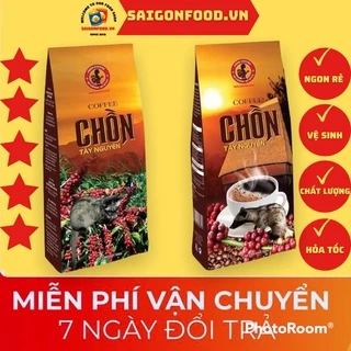 [1KG_Coffee] Cà phê Chồn - Cafe pha phin Chồn Tây Nguyên truyền thống Buôn Mê Thuộc công ty Hoàng Anh Phát gói 500gr