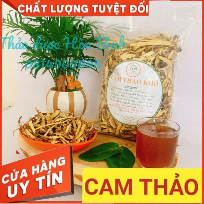 [ Shop Mới ] Cam Thảo thái lát và bột 500g hàng chuẩn chất lượng 1