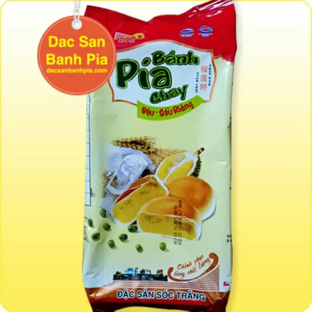 Bánh pía chay đặc sản Sóc Trăng