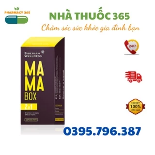 [Hỗ trợ bà bầu] Thực phẩm bảo vệ sức khỏe MAMA BOX – 30 túi – Date T4/2023