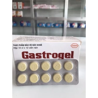 Gastrogel Viên nhai trào ngược, đau dạ dày vỉ/10viên