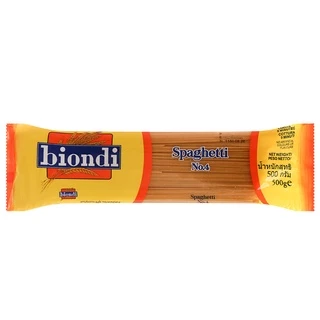 Mì Spaghetti số 4 Biondi 500g/gói