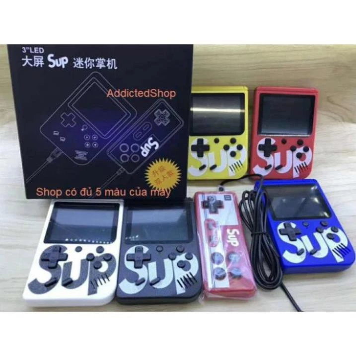 MÁY CHƠI GAME CẦM TAY SUP 400 IN 1 PLUS - 400 TRÒ CHƠI CỔ ĐIỂN.