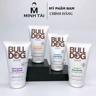 Tẩy Tế Bào Chết Da Mặt Cho Nam BULLDOG Face Scrub - 125ml