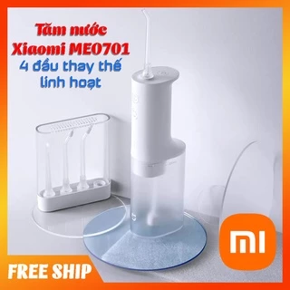 Tăm nước Xiaomi Mijia MEO701 cao cấp làm sạch răng nhanh chóng, 4 đầu thay thế linh hoạt