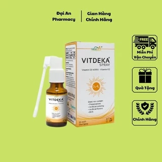 Vitdeka Spray Bổ Sung Vitamin D3+K2 10ml