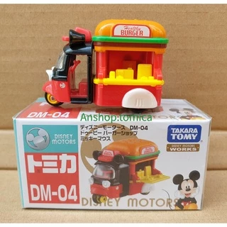 Mô hình xe bán Burger tomica Nhật Bản DM-04