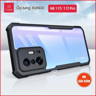 [Hỏa Tốc HCM] Ốp lưng XUNDD Xiaomi Mi 11T / 11T Pro - Mặt lưng trong, Viền TPU, Chống sốc