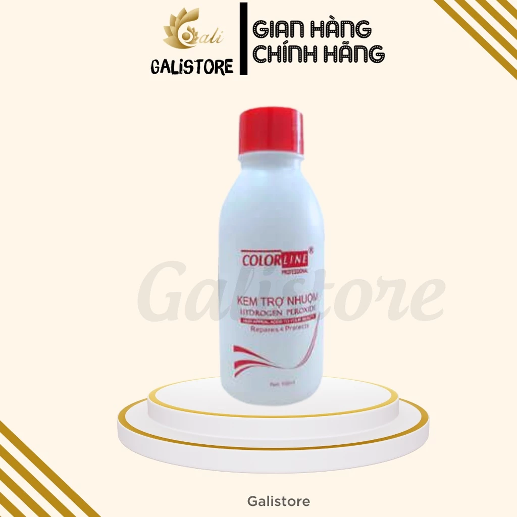 oxy trợ nhuộm dùng trộn cùng thuốc nhuộm, thuốc tẩy