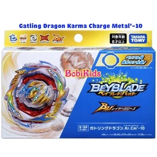 BEYBLADE - Con quay: Gatling Dragon Karma Charge Metal'-10 (B-199) Beyblade Burst BU - TAKARA TOMY B199)