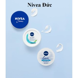 Kem dưỡng da Nivea Soft, Nivea Baby Soft, Nivea Care, Nivea Creme của Đức