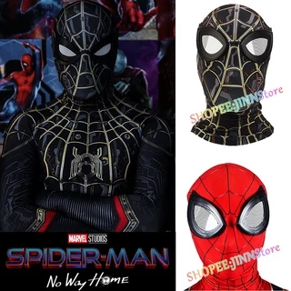 Mặt nạ hóa trang spiderman deadpool vải lưới cotton dệt kim thời trang đi tiệc cho người lớn và trẻ em