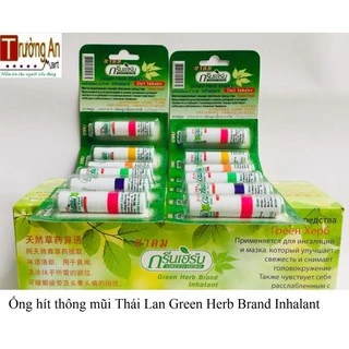 DẦU HÍT THÔNG MŨI BẠC GREEN HERB THÁI LAN