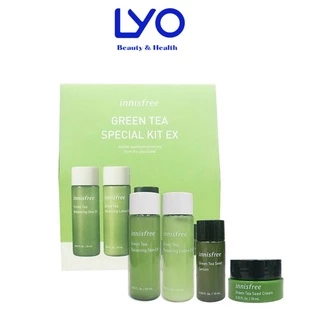 Chính hãng Bộ Dưỡng Trà Xanh 4 Món Innisfree Green Tea Special Kit EX.