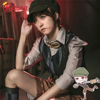 [COSER KING Store] Identity V Game Cosplay Costume Mercenary Survivor Naib Subedar Unisex Male Female Full Set