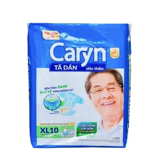 Tã dán người lớn siêu thấm Caryn XL10 - XL20