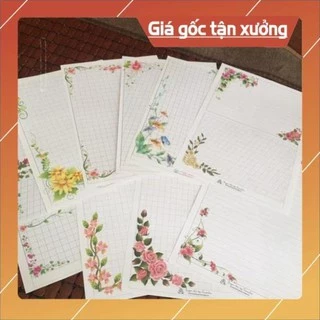 *HOT* 50 tờ giấy hoa luyện chữ đẹp