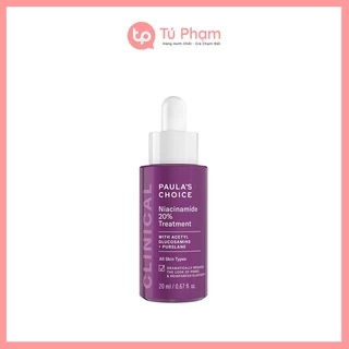 Tinh Chất Se Khít Lỗ Chân Lông Paula's Choice Clinical Niacinamide 20% Treatment 20ml