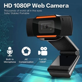 Webcam máy tính có mic Full HD 1080p full box siêu nét dùng cho PC Laptop Học Online Qua ZOOM - Gọi Video Zalo