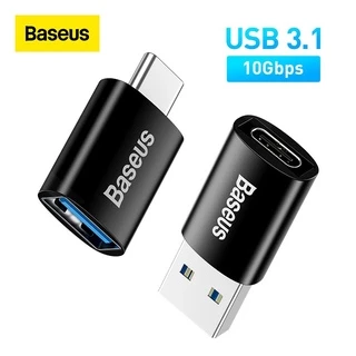 Đầu chuyển đổi OTG Baseus Ugreen 2.0 3.0 Type C  sang USB A và USB sang Type C sạc, truyền dữ liệu tốc độ cao