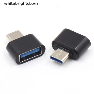 Set 2 Đầu Chuyển Đổi Cổng USB Type C Sang Cổng USB 2.0 OTG Cho Điện Thoại