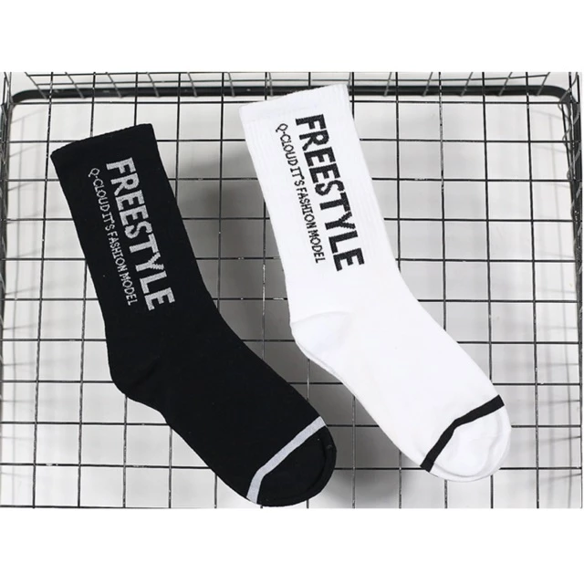 🧦🧦🧦 Vớ tất cổ cao phối chữ “ FRESTYLE “