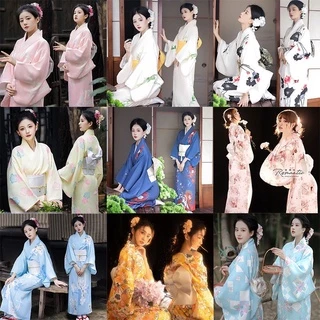 Váy Đầm Nữ Truyền Thống Nhật Bản Yukata [ Nơ Bán Riêng ]