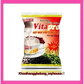 Bột ngũ cốc 5 thứ đậu bột  Vitapro có đường bịch 400G bột đậu nành bột gạo lứt đỏ