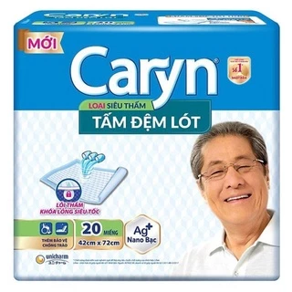 Gói 20 Tấm đệm lót Caryn siêu thấm cho mẹ sau sinh, cho người già