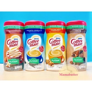 (Hàng air date 2025 )Bột kem Coffee Mate không đường ( sugar free) ăn kiêng, eat clean, keto, gymer