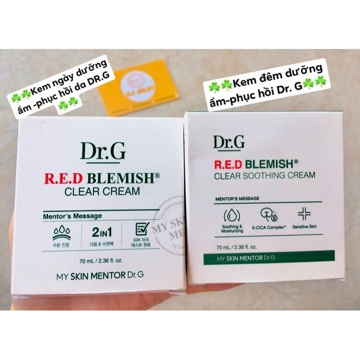 [KA-MART]Kem dưỡng Dr.G Red Blemish Clear Soothing Cream