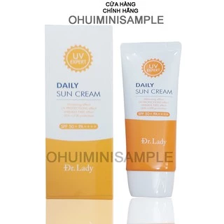 [Date 2026] Kem chống nắng kiềm dầu, nâng tone, dưỡng trắng da - DAILY SUN CREAM 3 IN 1 SPF50+ PA ++++ 60ML