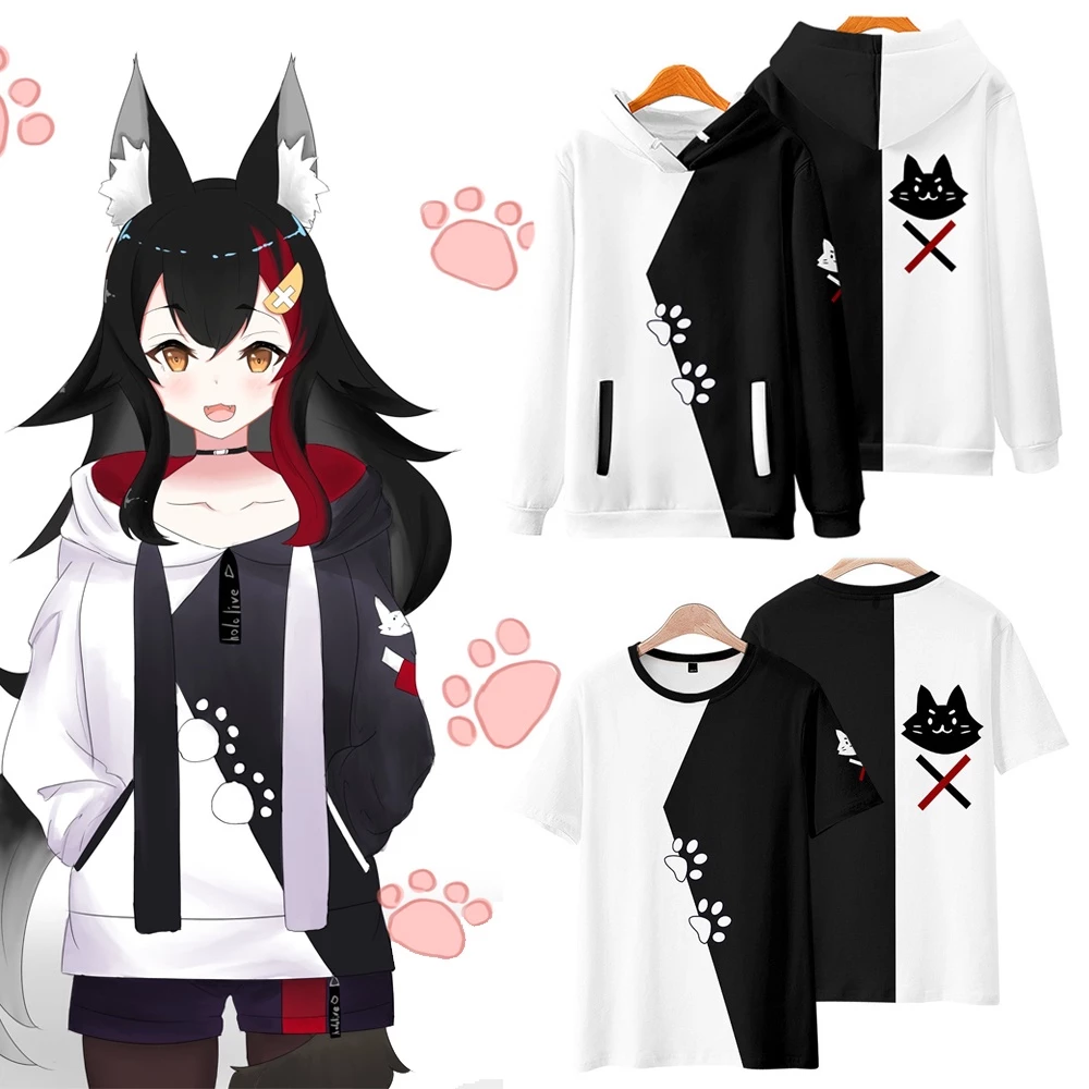 Áo Hoodie Cosplay HOLOLIVE VTuber Ookami Mio