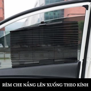 Rèm Che Nắng Lên Xuống Theo Kính Thông Minh Cho Xe Ô Tô