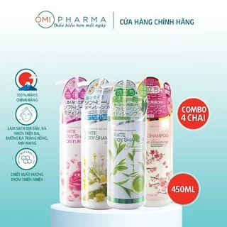 Sữa Tắm Trắng Da Manis Dưỡng Ẩm S Select Nhật Bản 450ml (Nhiều Mùi Hương)