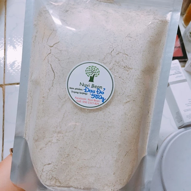 500g Bột Đậu đỏ nguyên chất - dưỡng trắng da, tẩy tế bào chết, mờ thâm mặt nạ thiên nhiên ngăn mụn