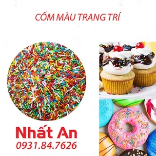 Cốm nhiều màu dài trang trí 50gr Colatta