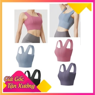 Áo tập Yoga, Gym, Aerobic Bra Nữ Có Sẵn Mút Cao Cấp