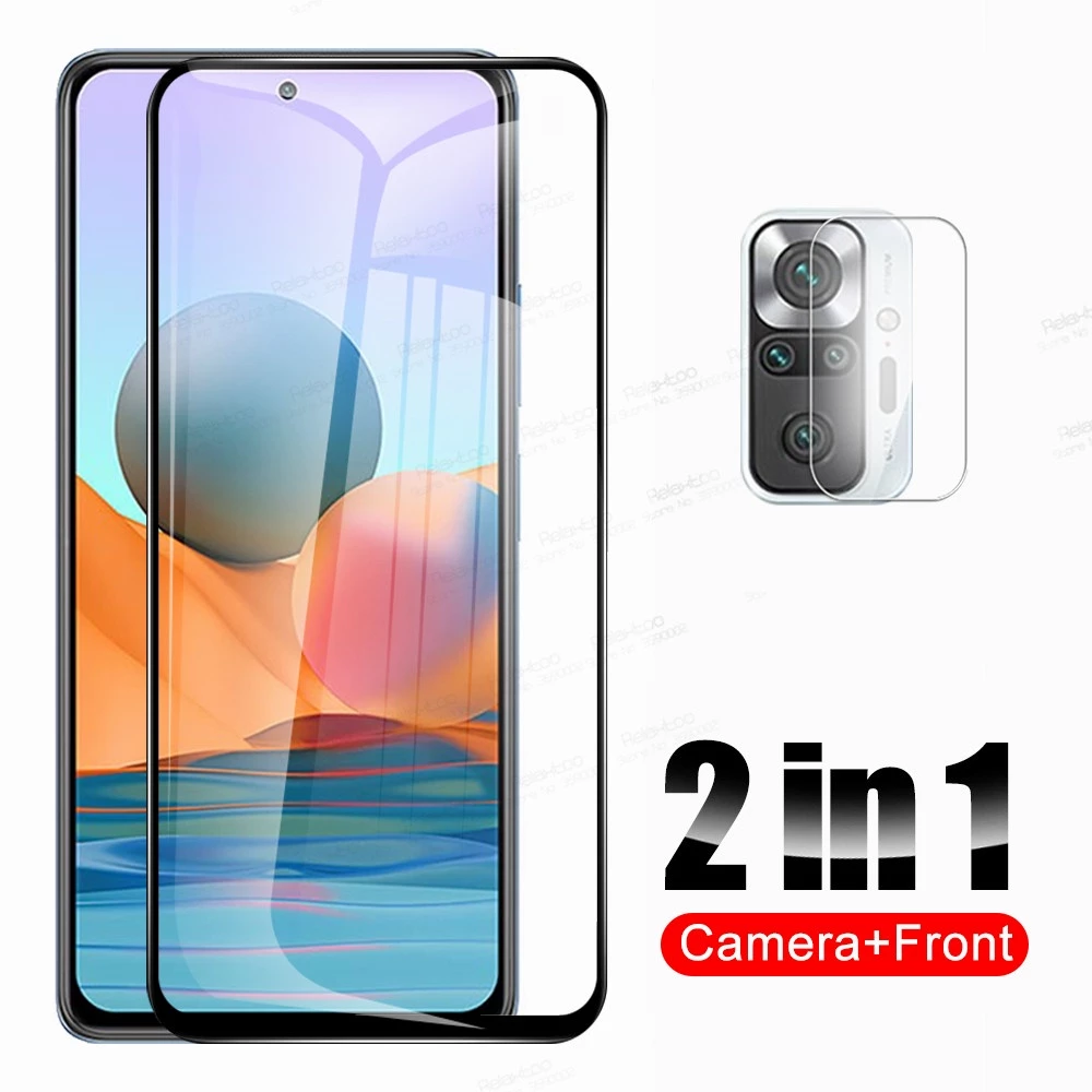 Kính Cường Lực Bảo Vệ Camera 2 Trong 1 Cho Xiaomi Redmi Note 10 Pro Xiomi Redme Nota 10pro Note10 Not 10s