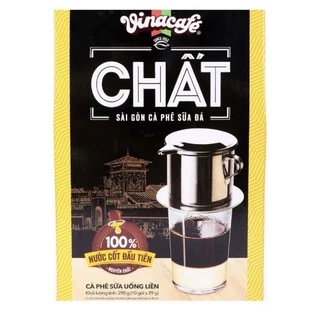 Vinacafe Chất Sài Gòn Cà Phê Sữa Đá Hộp 290Gr (29Gr x 10 Gói)