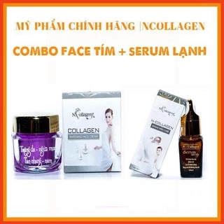[Chính Hãng] Combo Whitening Face Cream + Serum Cao Cấp N'COLLAGEN - Giảm Mụn, Mờ Nám, Tàn Nhang