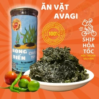 Rong biển cháy tỏi 150g đồ ăn vặt AVAGI vừa ngon vừa rẻ