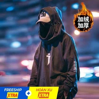 Áo hoodie Cổ Cao Hở Miệng Cá Thời Trang Cho Nam Và Nữ