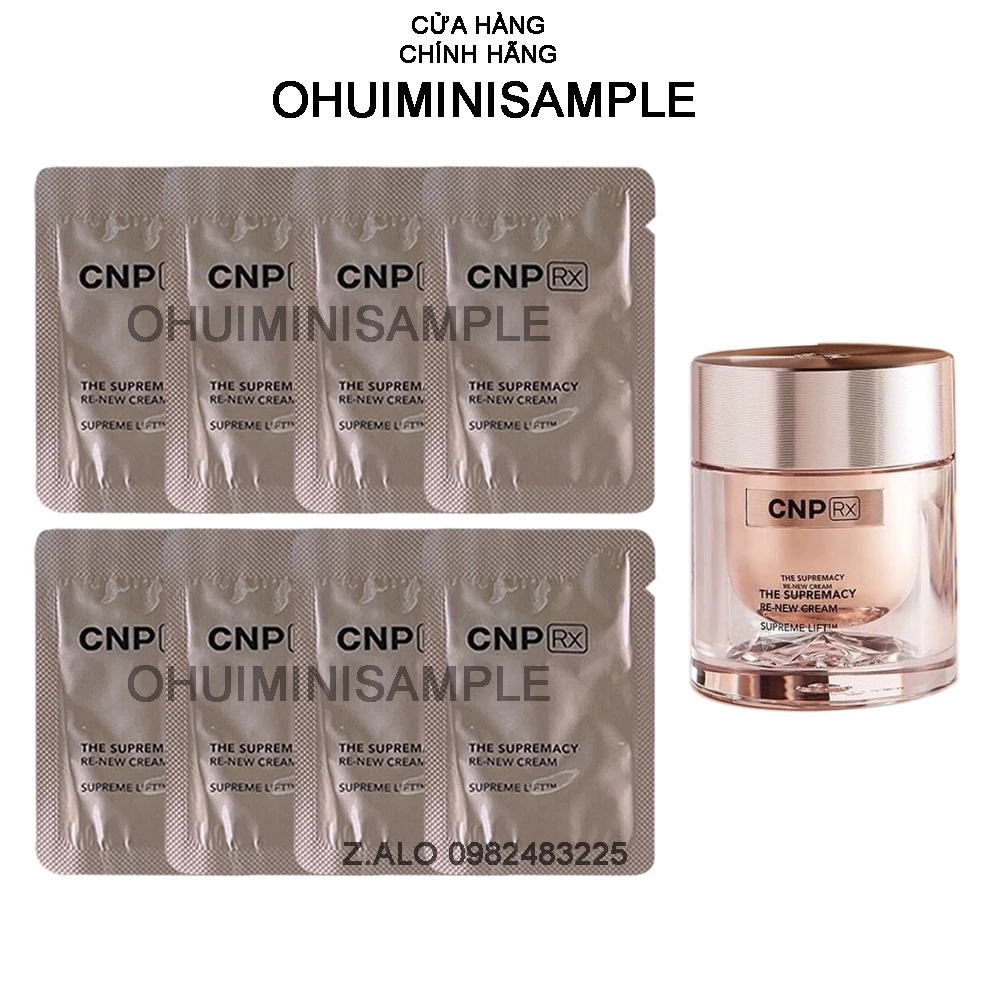 [Giá sỉ] Gói Sample Kem Cnp Rx dưỡng ẩm. làm sáng da,  tái tạo và trẻ hóa toàn diện - CNP RX Cream