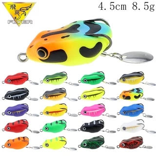 Mồi Nhái Hơi Câu Lure Cá Lóc_ Mồi Câu Cá Lóc Super Thunder Dài 4,5cm nặng 8,5g _ Đồ Câu Lure_ M-34