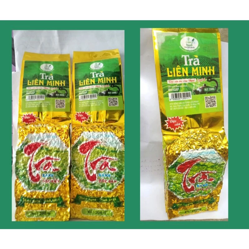 1kg Trà Thái Nguyên loại 1 cánh nhỏ,trà Liên Minh hữu cơ,thơm vị tiền chát hậu ngọt